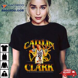 Iowa Hawkeyes Caitlin Clark All Time Leading Scoring In Womens And Mens College Basketball Tshirt