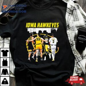 Iowa Hawkeyes Sport Team Krikke Clark Mcnamara And Mitchell Signatures Tshirt