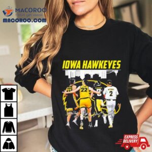 Iowa Hawkeyes Sport Team Krikke Clark Mcnamara And Mitchell Signatures Tshirt