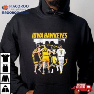 Iowa Hawkeyes Team Sports Skyline Signatures Shirt