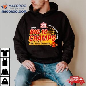 Iowa State Cyclones 2024 Big 12 Men’s Basketball Conference Tournament Champions Locker Room Shirt