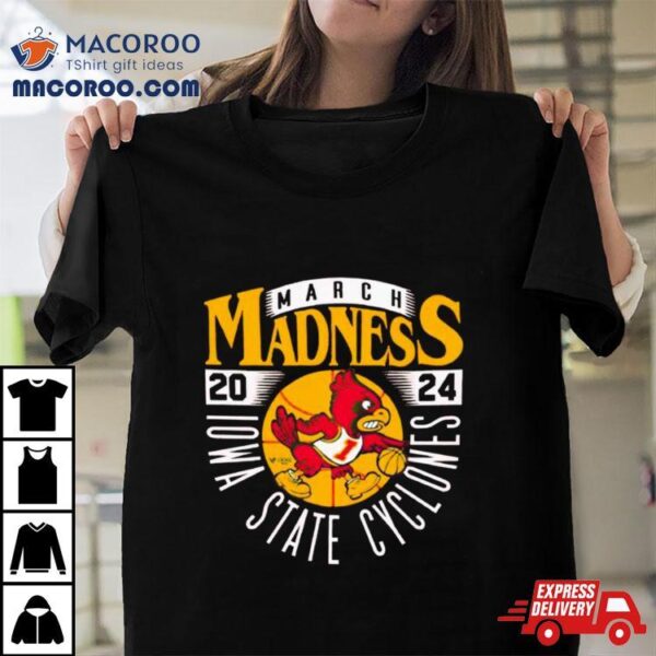 Iowa State Cyclones 2024 March Madness Mascoshirt