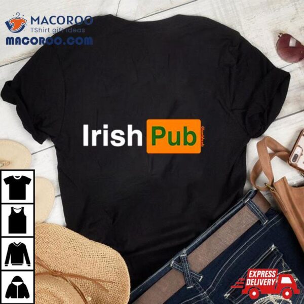 Irish Pub Parody Logo Shirt