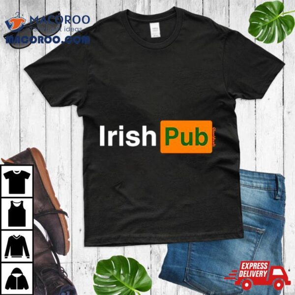 Irish Pub Parody Logo Shirt