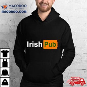 Irish Pub Parody Logo Tshirt