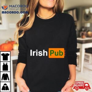 Irish Pub Parody Logo Tshirt