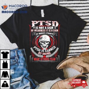 Is Not A Sign Of Weakness It Is A Sign Military Tshirt
