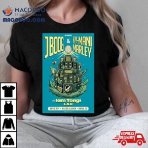 J Boog Ky Mani Marley Denver Mission Ballroom May Tshirt