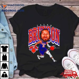 Jalen Brunson New York Knicks Cartoon Tshirt