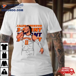 Jalen Brunson Three Point New York Knicks Player Shirt