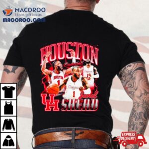 Jamal Shead Houston Cougars Ncaa Men’s Basketball Player Shirt