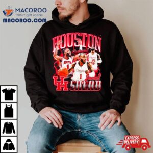 Jamal Shead Houston Cougars Ncaa Men S Basketball Player Tshirt