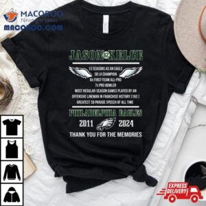 Jason Kelce Philadelphia Eagles Thank You Tshirt