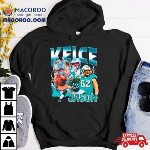 Jason Kelce Team Sport Legend Philadelphia Eagles Football Shirt