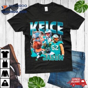 Jason Kelce Team Sport Legend Philadelphia Eagles Football Shirt