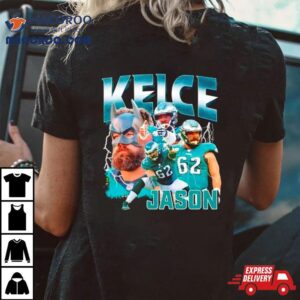 Jason Kelce Team Sport Legend Philadelphia Eagles Football Tshirt