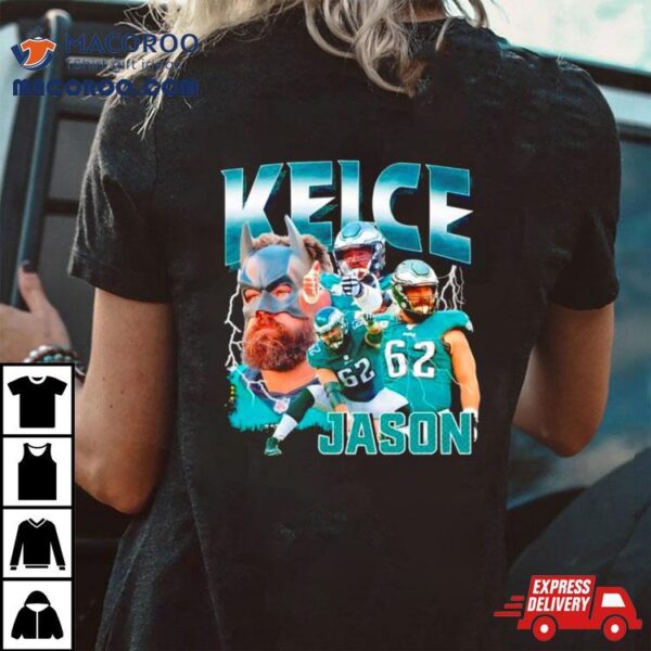 Jason Kelce Team Sport Legend Philadelphia Eagles Football Shirt