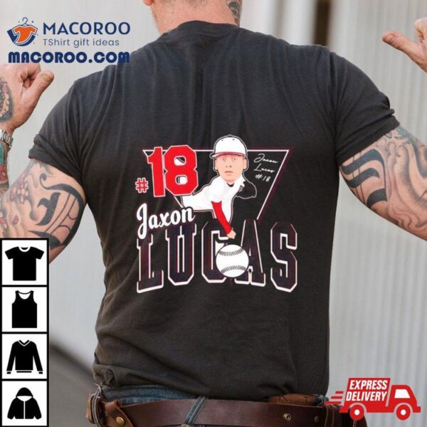 Jaxon Lucas 18 Nc State Wolfpack Baseball Pitcher Shirt