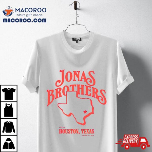 Jonas Brothers Houston Rodeo Texas State Shirt