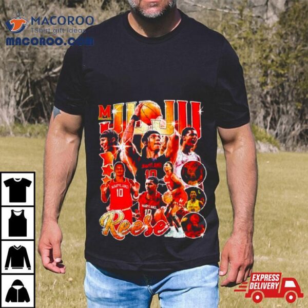 Julian Reese Maryland Terrapins Basketball Player Shirt