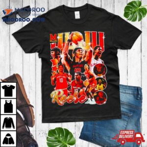 Julian Reese Maryland Terrapins Basketball Player Tshirt