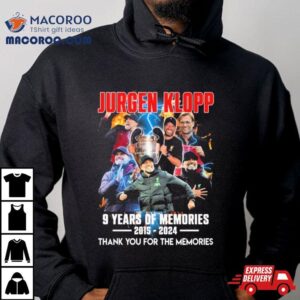 Jurgen Klopp Years Of Memories Thank You For The Memories Signature Tshirt