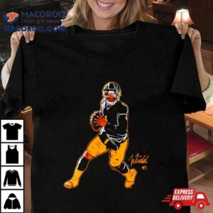 Justin Fields Pittsburgh Football Superstar Pose Shirt