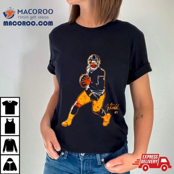 Justin Fields Pittsburgh Football Superstar Pose Shirt