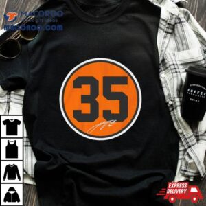 Justin Verlander Houston Astros Number Circle Shirt