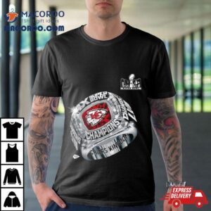 Kansas City Chiefs Four Time Super Bowl Champions Ring 2024 Shirt