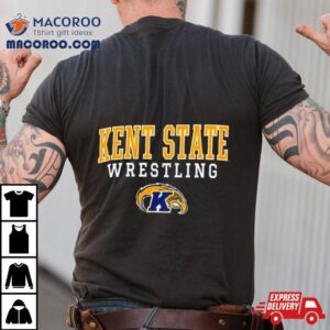 Kent State Golden Flashes Champion Wrestling Stack Logo Shirt