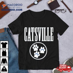 Kentucky Catsville Tri Paw Kids Tshirt