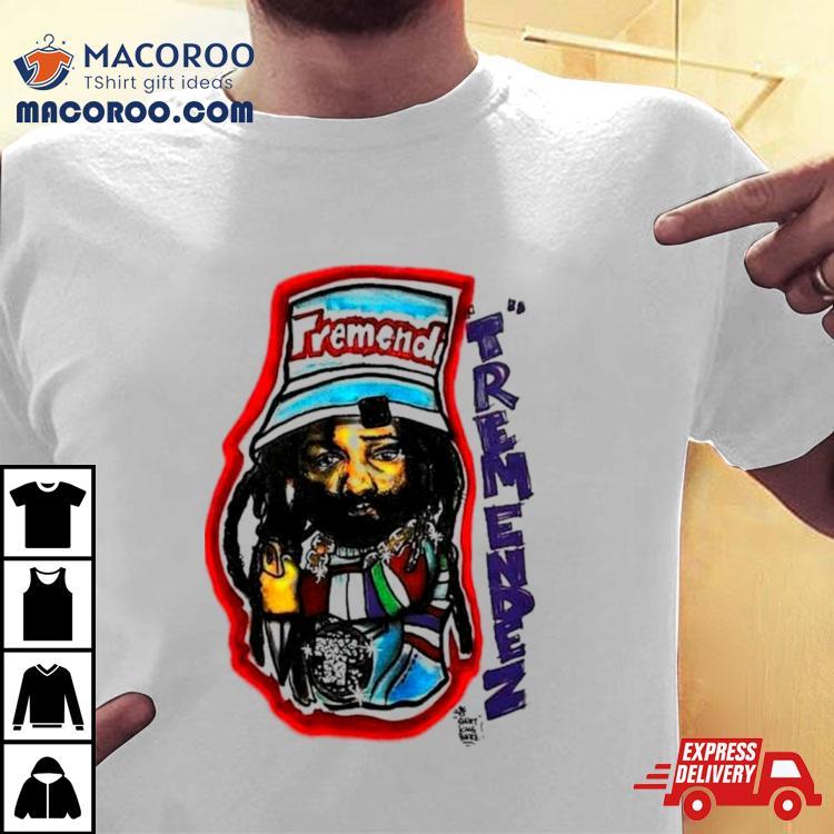 Kenye West Wearing Fremendi Tremenden Shirt Kenye West Wearing Fremendi Tremenden Shirt