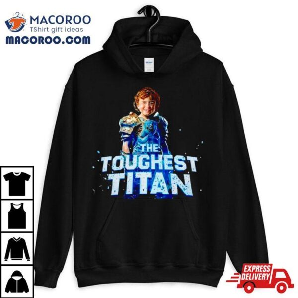 Kids Funny Landon The Toughest Titan Shirt