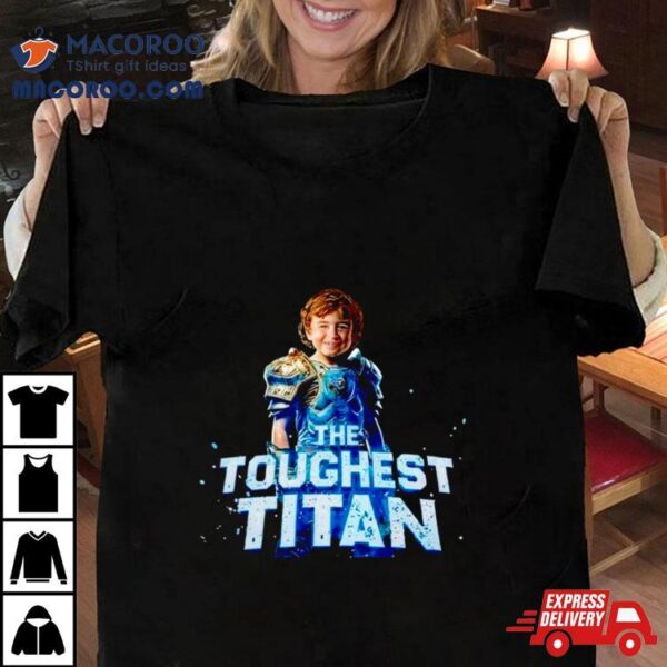 Kids Funny Landon The Toughest Titan Shirt