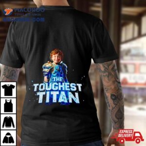 Kids Funny Landon The Toughest Titan Tshirt