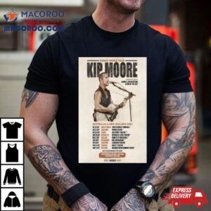 Kip Moore Australia And New Zealand Tour Tshirt