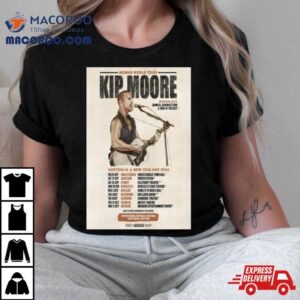 Kip Moore Australia And New Zealand Tour Tshirt