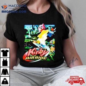 Kirby Air Ride Cartoon Tshirt