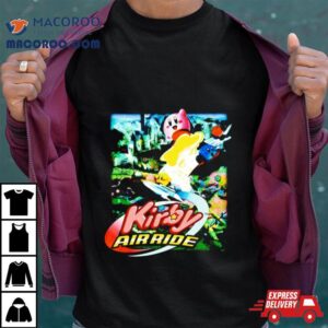 Kirby Air Ride Cartoon Tshirt