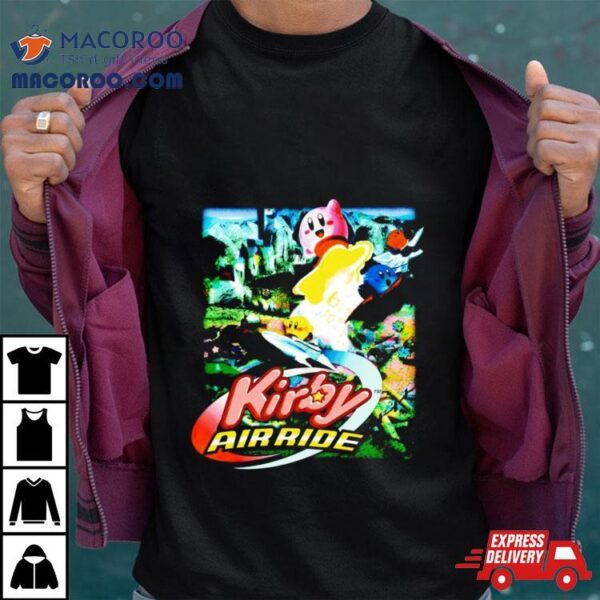 Kirby Air Ride Cartoon Shirt