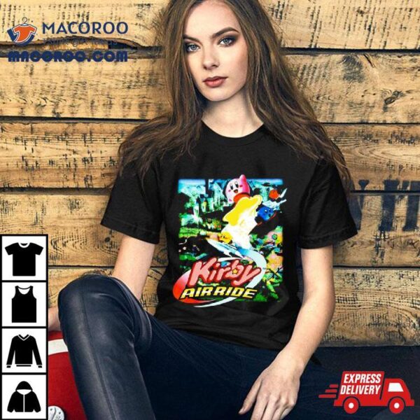 Kirby Air Ride Cartoon Shirt