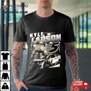 Kyle Larson Hendrick Motorsports Team Collection Black Burnou Tshirt