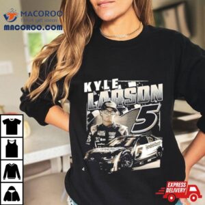 Kyle Larson Hendrick Motorsports Team Collection Black Burnou Tshirt