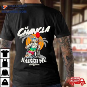 La Chancla Raised Me Old School Tshirt