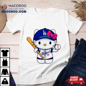 La Dodgers Hello Kitty Mlb Team Tshirt