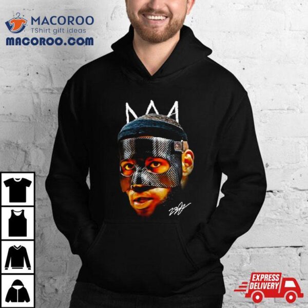 Lebron James Mask Masked Lebron Basketball Graphic Design King James Signature Shirt