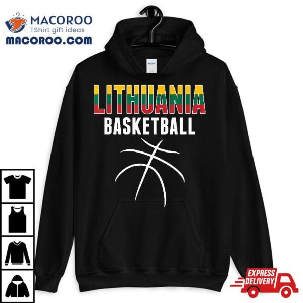 Lithuania Basketball Fans Jersey – Lithuanian Sport Lovers Shirt