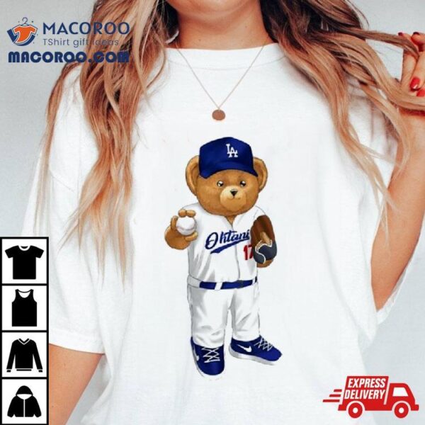 Los Angeles Dodgers Showtime Bear Shirt