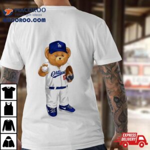 Los Angeles Dodgers Showtime Bear Tshirt